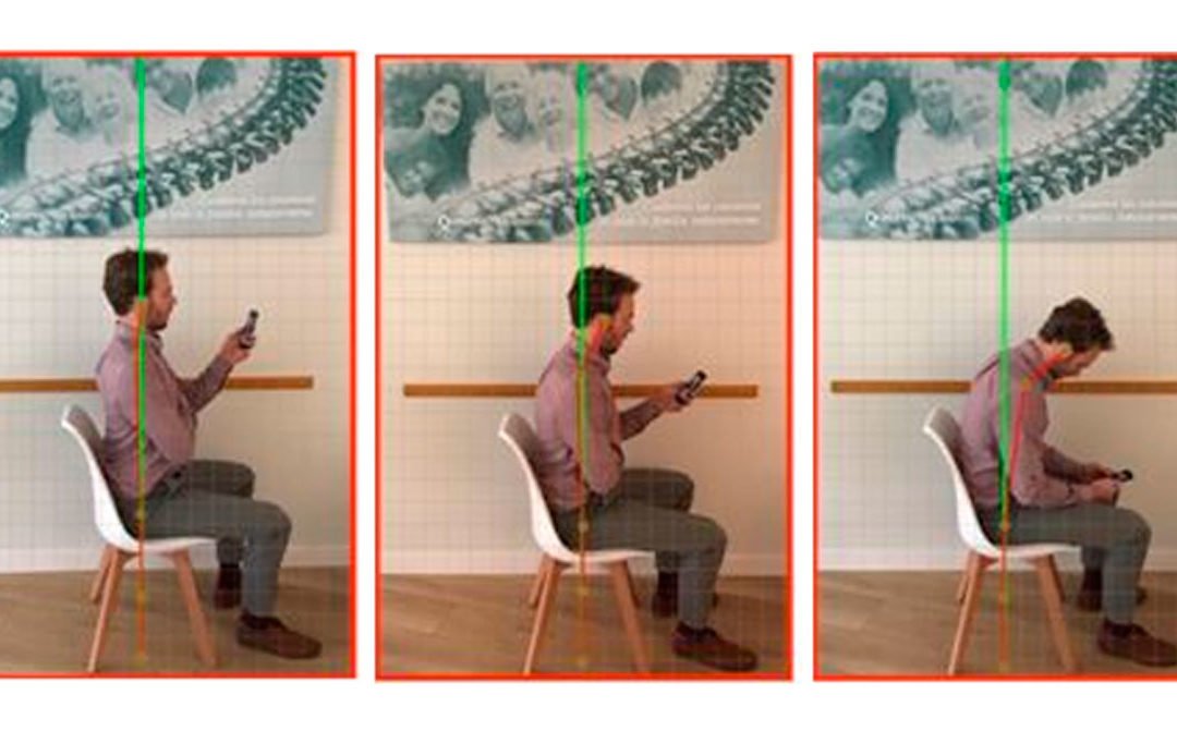 Posición al usar el móvil